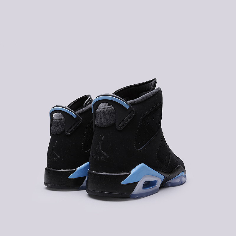 женские черные кроссовки Jordan 6 Retro BG 384665-006 - цена, описание, фото 4